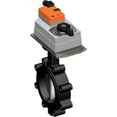 Belimo Vlinderklep DN125/PN16 Lug 24VAC/DC Open/Dicht GGG40 EPDM IP54 ISO 5211 Aansluitbescherming 150s 90Nm D6125NL/DR24A-TP-7