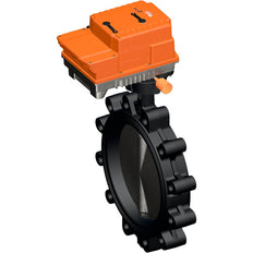 Belimo Vlinderklep DN250/PN16 Lug 24VAC/DC Modulerend Fail-Safe GGG40 EPDM IP67 ISO 5211 2xSPDT BACnet 35s 160Nm D6250WL/PRKCA-BAC-S2-T-250