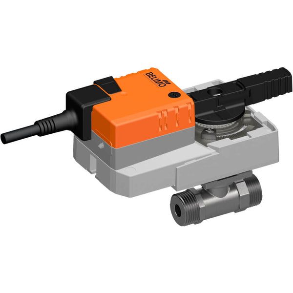 Belimo Characterized Valve G3/4 Kvs1.6 24VAC/DC 90s BACnet/Modbus 20Nm IP40 RJ12 R409K/SR24A-MOD-J6