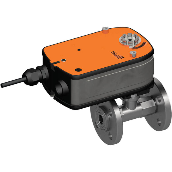 Belimo Kogelkraan DN20 Flens Kvs32 24VAC/DC Fail-Safe NO 75s 2-Punt 4Nm IP54 R6020R-B1/LRF24-O