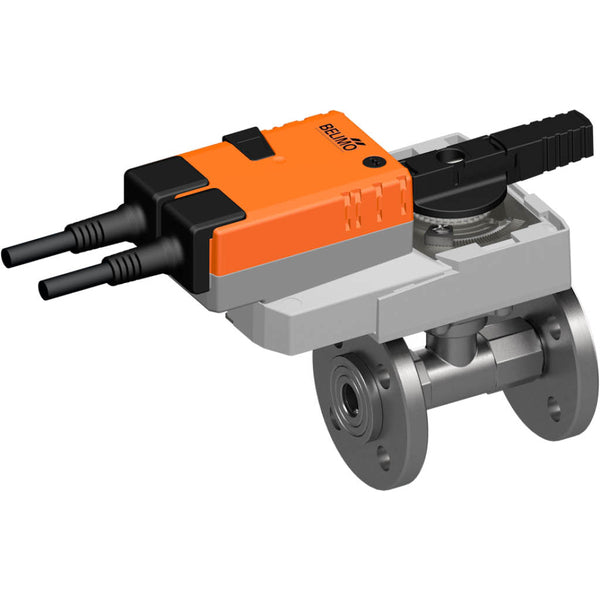 Belimo Ball Valve DN20 Flange Kvs32 24VAC/DC 9s 2-point 16Nm IP54 R6020R-B1/SRQ24A
