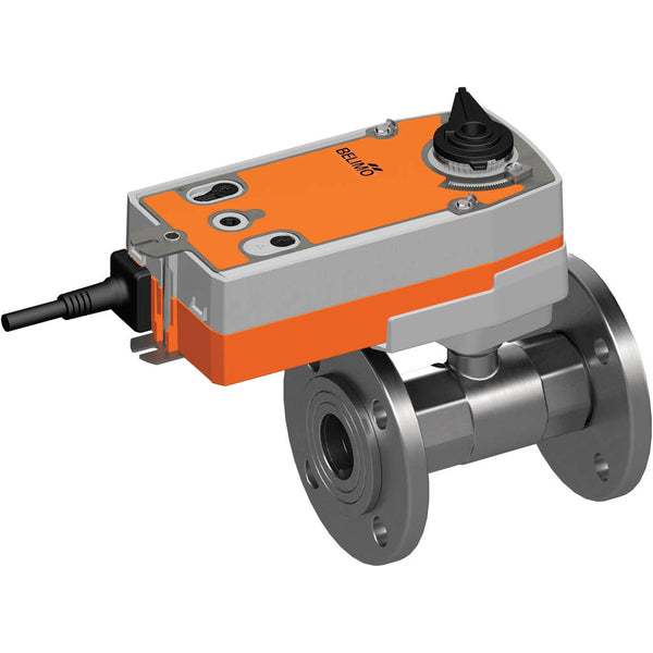 Belimo Kogelkraan DN32 Flens Kvs32 24VAC/DC Fail-Safe 75s 2-Punt 10Nm IP54 SPDT R6032R-B3/NRF24A-S2