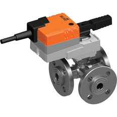 Belimo 3-Weg Regelklep DN20 Flens Kvs6.3 24VAC/DC 90s 2-10V 5Nm IP54 R7020R6P3-B1/LR24A-SR