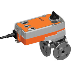 Belimo 3-Way Characterized Valve DN15 Flange Kvs0.63 24VAC/DC Fail-Safe 75s 2-point 10Nm IP54 SPDT R7015RP63-B1/NRF24A-S2