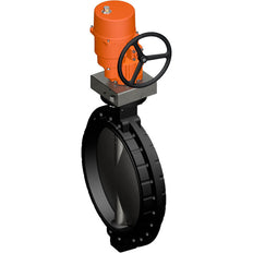 Belimo Vlinderklep DN700/PN16 Wafer 120-240VAC/DC 2&3-Punt GGG40 EPDM IP67 ISO 5211 Aansluitklem 74s 3500Nm D6700N/SY12-230A-3-T