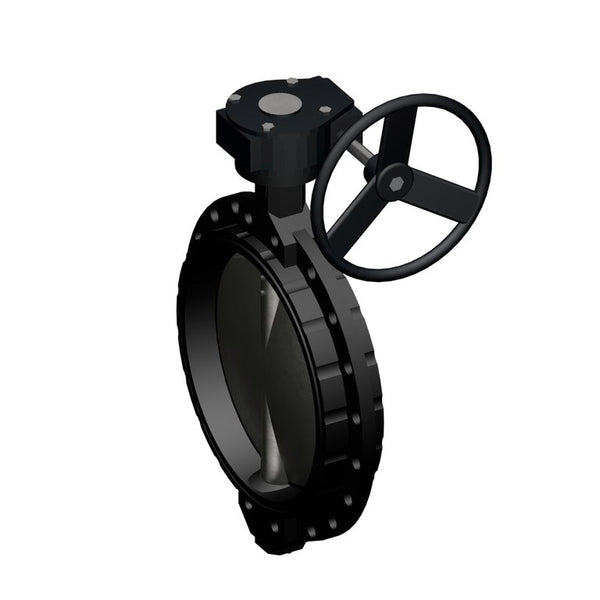 Belimo Vlinderklep DN600/PN16 Wafer GGG40 EPDM Wormwielkast D6600N/ZD6N-S600