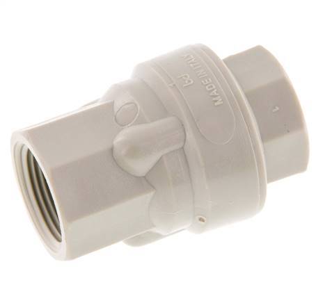 G 3/4'' Polypropylene Check Valve 0.03-6 bar (0.435-87 psi)