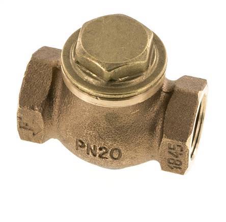 G 3/4'' Rood Brons Lift Terugslagklep 20 bar (290 psi) Heavy Duty