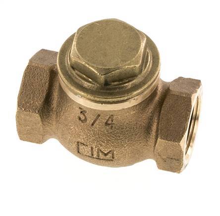 G 3/4'' Rood Brons Lift Terugslagklep 20 bar (290 psi) Heavy Duty