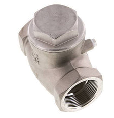 G 1-1/2'' RVS Swing Terugslagklep 16 Bar (232 Psi) Metalen Afdichting