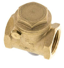 G 1'' Messing Swing Terugslagklep 12 Bar (174 Psi) Metalen Afdichting