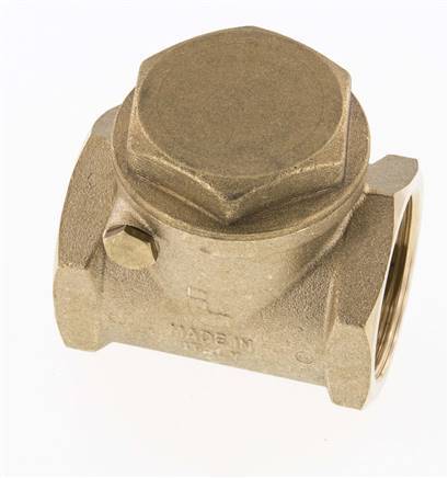 G 1-1/2'' Messing Swing Terugslagklep 10 bar (145 psi) NBR Zachte Seal