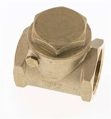 G 1-1/2'' Messing Swing Terugslagklep 10 bar (145 psi) NBR Zachte Seal