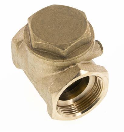 G 1-1/2'' Messing Swing Terugslagklep 10 bar (145 psi) NBR Zachte Seal