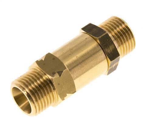 G 1/2'' Buitendraad Messing Terugslagklep 0.4-40 bar (5.8-580 psi)