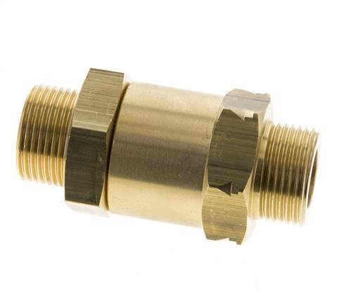 G 3/4'' Buitendraad Messing Terugslagklep 0.1-40 bar (1.45-580 psi)
