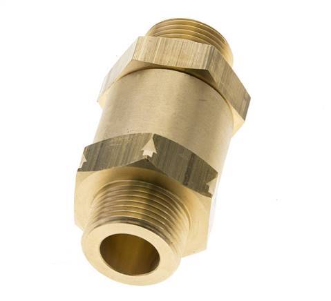 G 3/4'' Buitendraad Messing Terugslagklep 0.1-40 bar (1.45-580 psi)