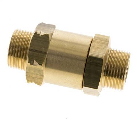 G 3/4'' Buitendraad Messing Terugslagklep 0.1-40 bar (1.45-580 psi)