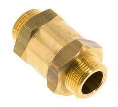 G 1'' Male Threaded Brass Check Valve 0.1-40 bar (1.45-580 psi)