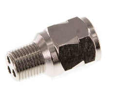 R/Rp 1/8'' M/V Mini Terugslagklep Vernikkeld Messing 10 bar (145 psi) NBR Met Veer