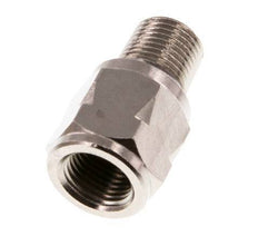 R/Rp 1/8'' M/V Mini Terugslagklep Vernikkeld Messing 10 bar (145 psi) NBR Met Veer