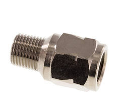 R/Rp 1/8'' M/V Mini Terugslagklep Vernikkeld Messing 10 bar (145 psi) NBR Geen Veer