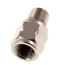 R/Rp 1/8'' M/V Mini Terugslagklep Vernikkeld Messing 10 bar (145 psi) NBR Geen Veer