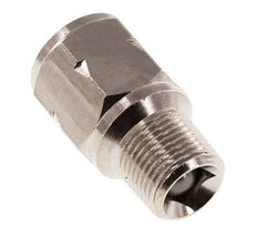 R/Rp 3/8'' M/V Mini Terugslagklep Vernikkeld Messing 10 bar (145 psi) NBR Geen Veer