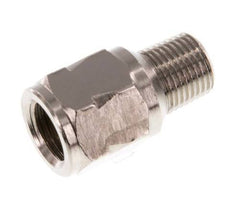 R/Rp 1/8'' M/V Mini Terugslagklep Vernikkeld Messing 10 bar (145 psi) FKM Met Veer