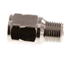 R/Rp 1/4'' M/V Mini Terugslagklep Vernikkeld Messing 10 bar (145 psi) FKM Met Veer