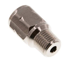 R/Rp 1/4'' M/V Mini Terugslagklep Vernikkeld Messing 10 bar (145 psi) FKM Met Veer