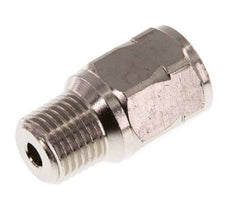 R/Rp 1/4'' M/V Mini Terugslagklep Vernikkeld Messing 10 bar (145 psi) FKM Met Veer