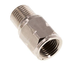 R/Rp 1/4'' M/V Mini Terugslagklep Vernikkeld Messing 10 bar (145 psi) FKM Geen Veer