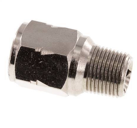 R/Rp 3/8'' M/V Mini Terugslagklep Vernikkeld Messing 10 bar (145 psi) FKM Geen Veer