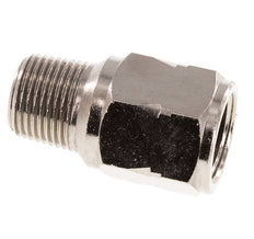 R/Rp 3/8'' M/V Mini Terugslagklep Vernikkeld Messing 10 bar (145 psi) FKM Geen Veer