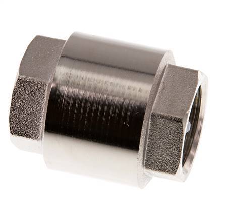 G 3/4'' Nickel-Plated Brass Check Valve 12 bar (174 psi)