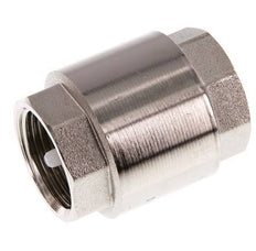 G 1'' Nickel-Plated Brass Check Valve 12 bar (174 psi)