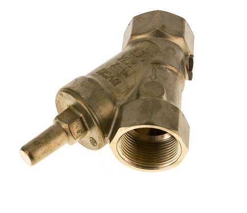 Rp 1-1/4'' Messing Y Terugslagklep 16 bar (232 psi) NBR