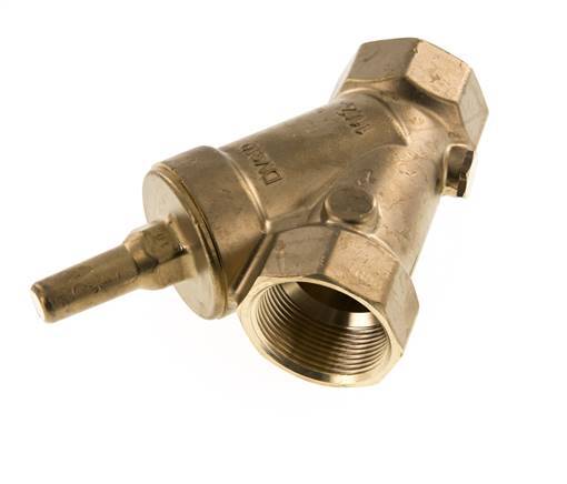 Rp 1-1/2'' Messing Y Terugslagklep 16 bar (232 psi) NBR