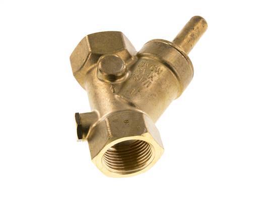 Rp 1'' Messing Y Terugslagklep Drinkwater 10 Bar (145 Psi) EPDM