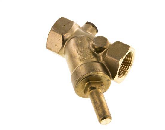 Rp 1'' Messing Y Terugslagklep Drinkwater 10 Bar (145 Psi) EPDM