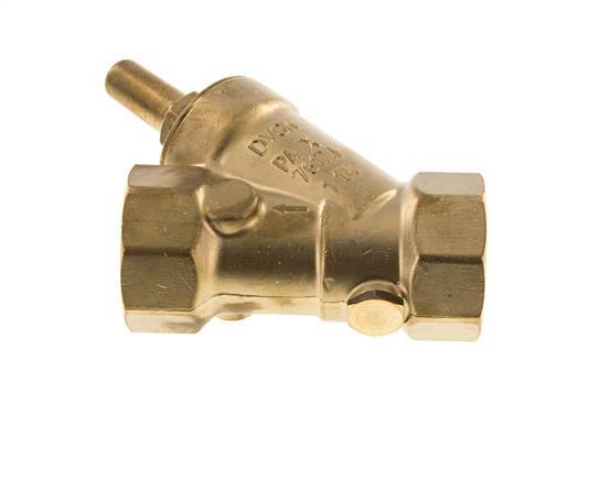 Rp 1-1/4'' Messing Y Terugslagklep Drinkwater 10 Bar (145 Psi) EPDM