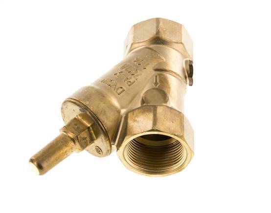 Rp 1-1/4'' Messing Y Terugslagklep Drinkwater 10 Bar (145 Psi) EPDM