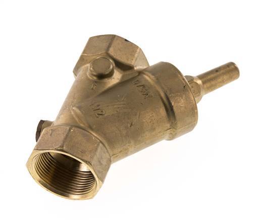 Rp 1-1/2'' Brass Y Check Valve Drinking Water 10 bar (145 psi) EPDM
