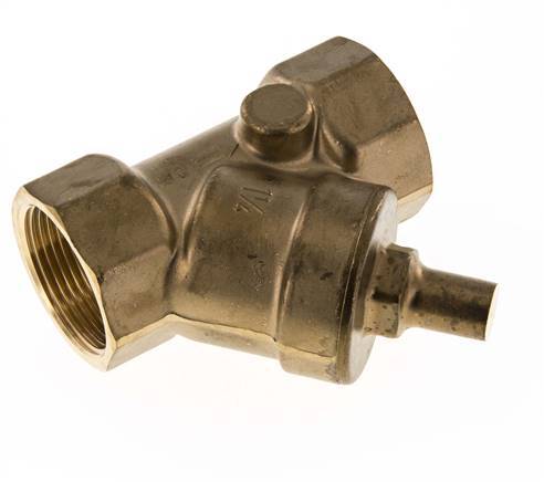 Rp 1-1/4'' Messing Y Terugslagklep 10 bar (145 psi) NBR
