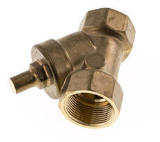 Rp 1-1/4'' Messing Y Terugslagklep 10 bar (145 psi) NBR