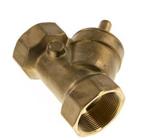 Rp 1-1/2'' Messing Y Terugslagklep 16 bar (232 psi) FKM