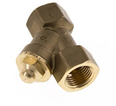 Rp 1/2'' Messing Y Terugslagklep 10 bar (145 psi) FKM