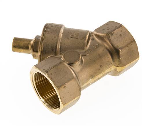 Rp 1-1/4'' Messing Y Terugslagklep 10 bar (145 psi) FKM