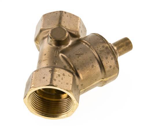Rp 1-1/4'' Messing Y Terugslagklep 10 bar (145 psi) FKM